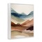 Stupell Industries Abstract Desert Landscape Framed Giclee Art